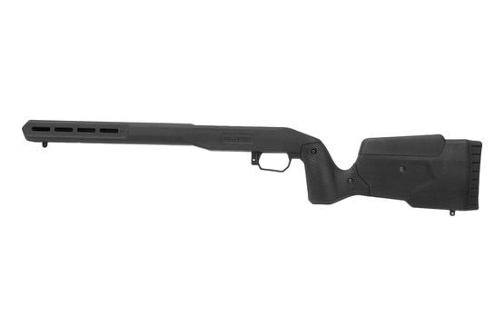 MDT Field Stock Chassis for Ruger American SA with aluminum v-block bedding